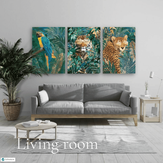Living Room Wall Art Ideas | Framed and Free USA & UK Shipping | WallArt.Biz