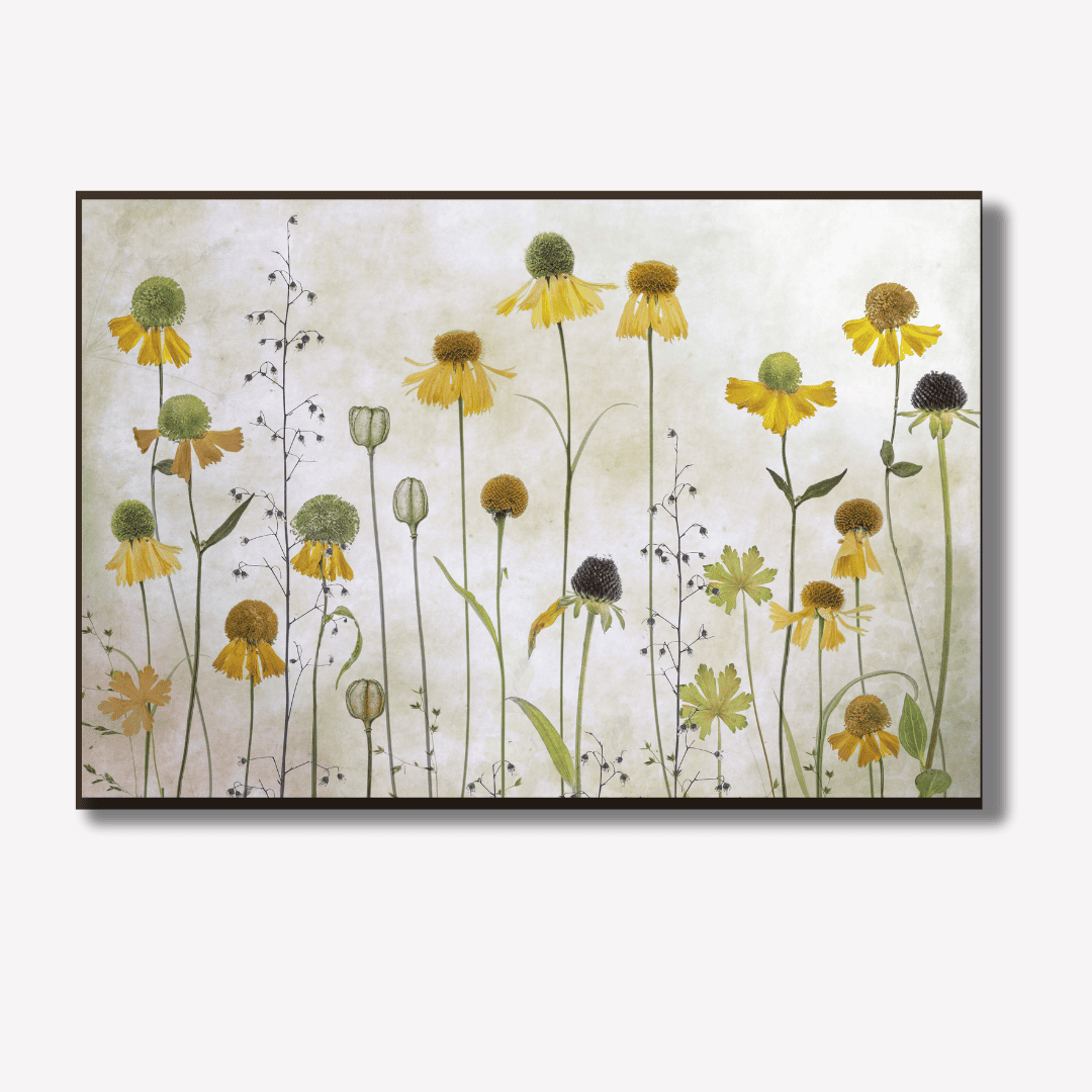 Garden Flowers canvas art | Framed | WallArt.Biz