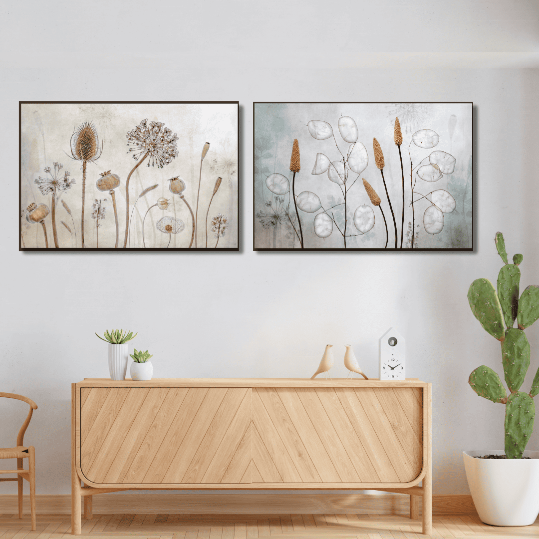 delicate wildflowers wall art prints | framed | WallArt.Biz