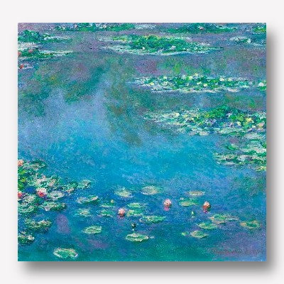 Claude Monet Water Liles | Free USA SHIPPING | WallArt