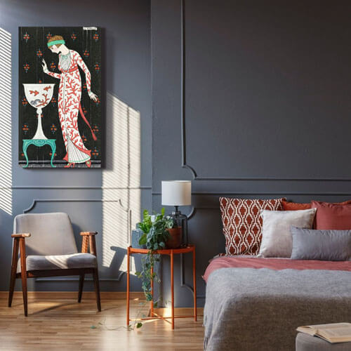 George Barbier - Elegant bedroom wall art | Free USA Shipping | WallArt.Biz