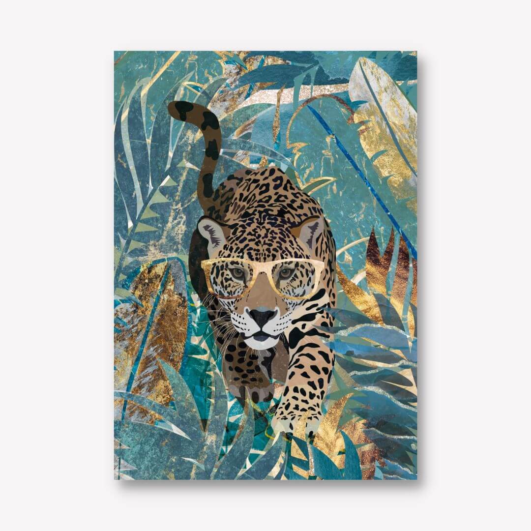 Jungle animals in shades By Sarah Manovski - FREE UK &amp; USA SHIPPING - WallArt.Biz