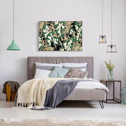 Forest Pattern Bedroom Painting by Watanabe Seitei | FREE USA SHIPPING | WallArt.Biz