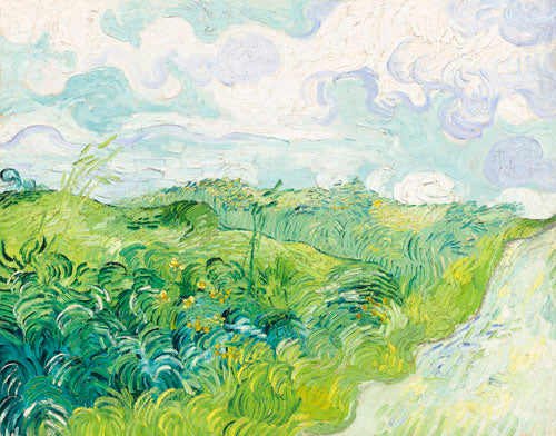 Van Gogh - Green Wheat Fields, Auvers