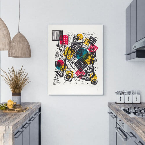 Kitchen abstract artwork | FREE USA SHIPPING | WallArt.Biz