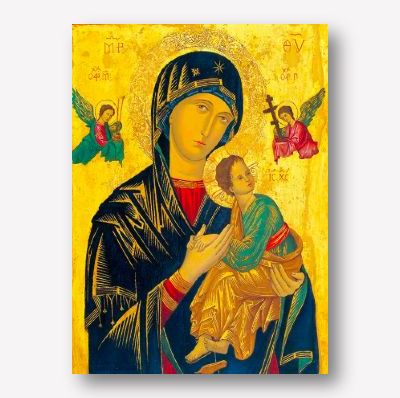 Virgin Mary Painting | Free US Shipping | www.wallart.biz