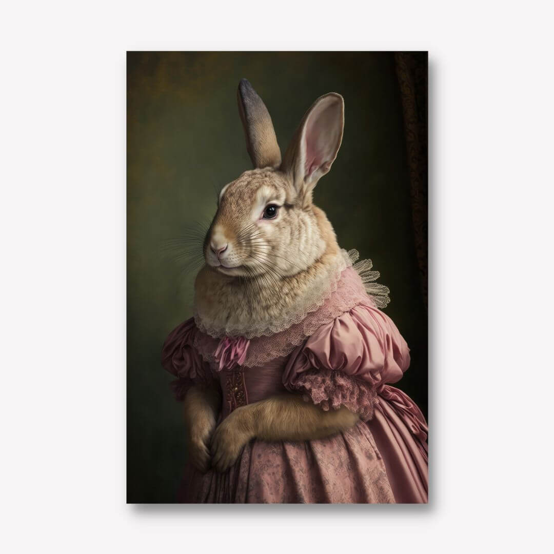 Mrs Bunny's Daughter by Treechild - FREE UK & USA SHIPPING - WallArt.Biz
