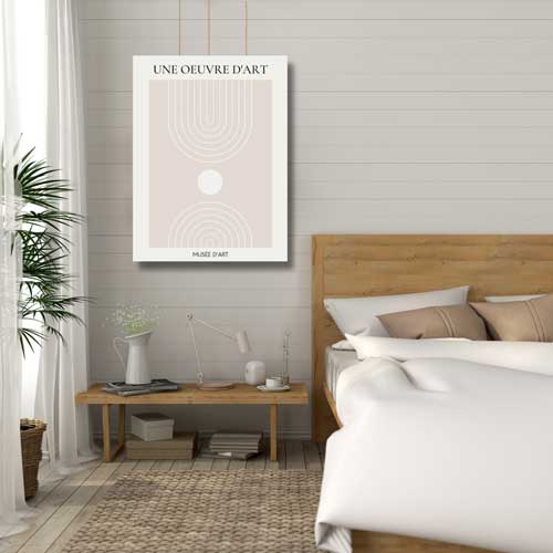 beige bedroom wall art canvas | free usa shipping | wallart.biz