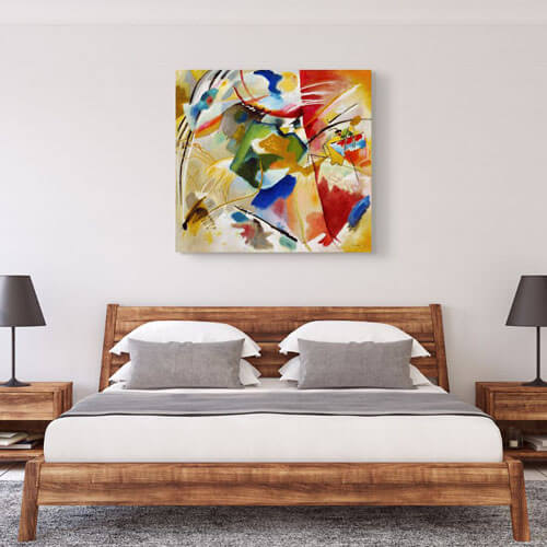 Wassily Kandinsky - fine art reproduction canvas print | FREE USA SHIPPING | www.WallArt.Biz