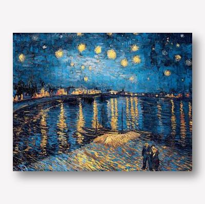 Van Gogh Starry Night over the Rhone | Free USA Shipping