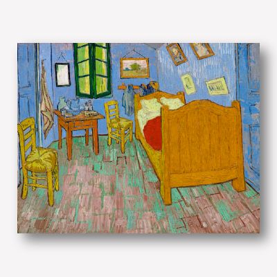 Van Gogh - The Bedroom | Free USA Shipping | Wallart.biz