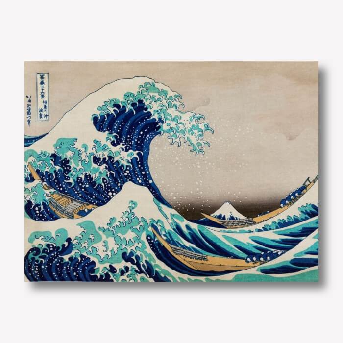 The Great Wave off Kanagawa | FREE USA SHIPPING | WallArt.Biz