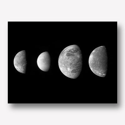 Jupiter&#39;s Moons Wall Art