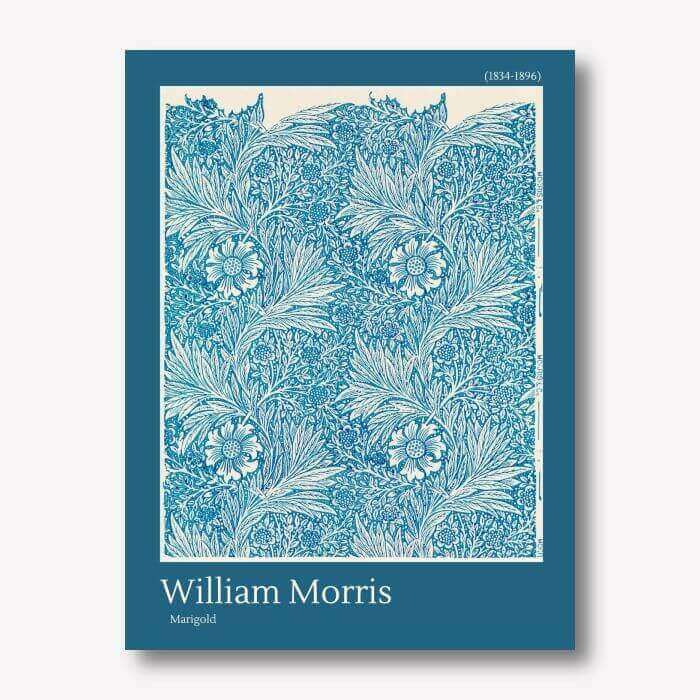 William Morris - Marigold | pattern wall Art | FREE USA SHIPPING | WallArt.Biz