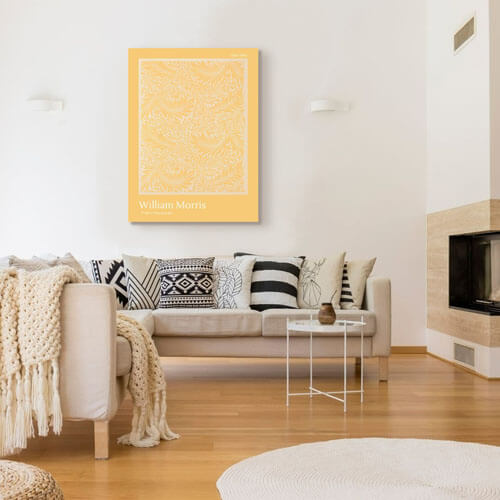 William Morris -  Larkspur | Art for living room |FREE USA SHIPPING | WallArt.Biz