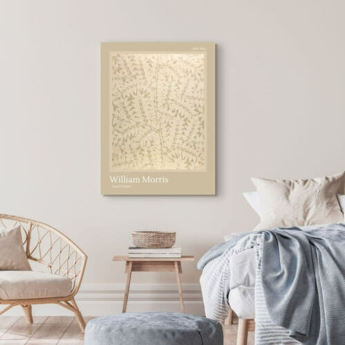 William Morris - Branch Pattern Bedroom Artwork | FREE USA SHIPPING | WallArt.Biz