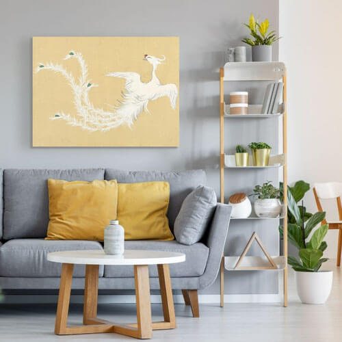 Kamisaka Sekka  Living Room Canvas Print| FREE USA SHIPPING | WallArt.Biz