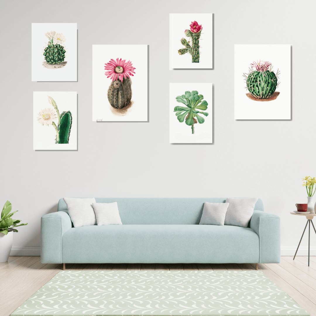 Cactus Gallery Wall Set