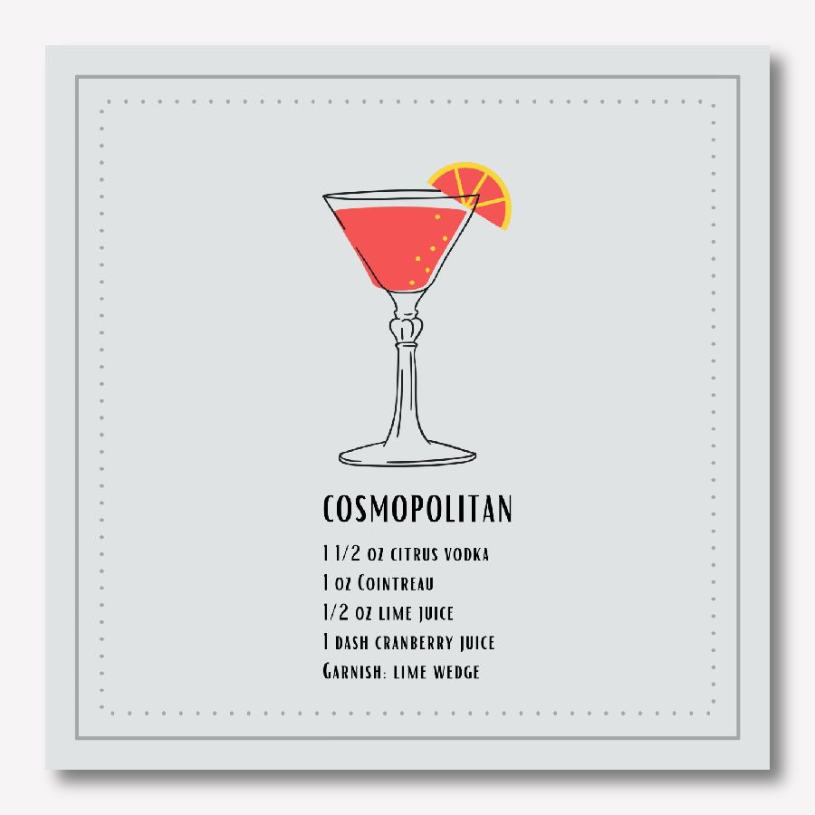 Cocktails - Margarita Canvas Print