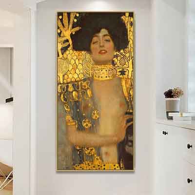 Gustav Klimt Canvas Print | www.wallart.biz | Free US Sipping