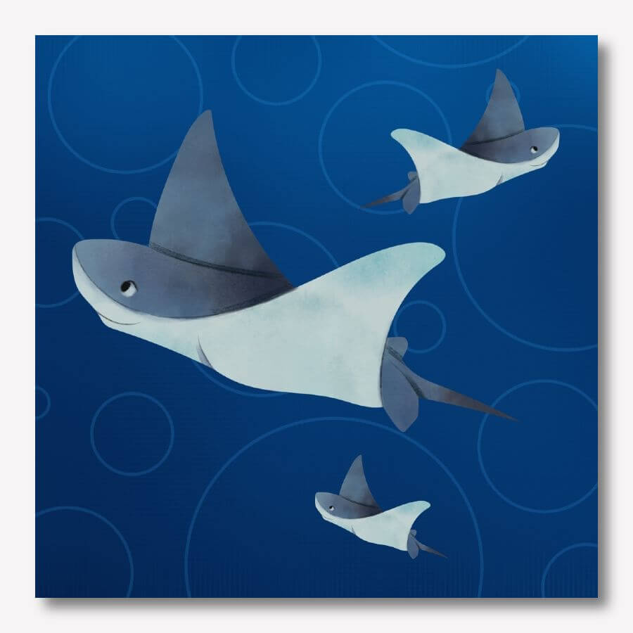 ocean themed paintings nursery | Free USA SHIPPING | www.wallArt.Biz
