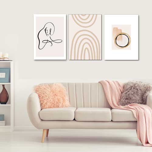 Abstract Wall Art for Living Room | Free USA Shipping | WallArt.Biz