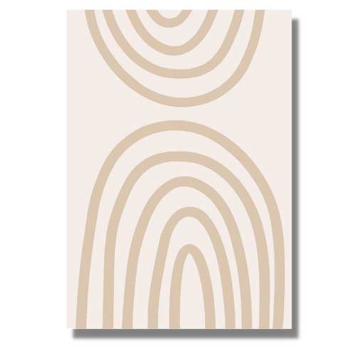 Curved Lines Wall Art