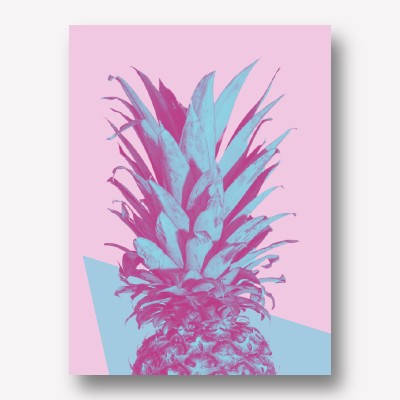 Pineapple Geometric Pink