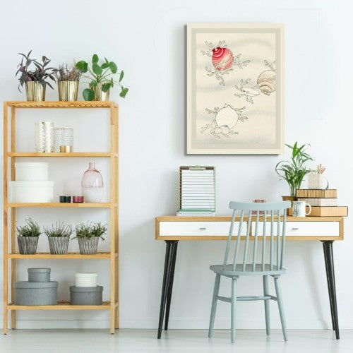Seashells Home office Wall Art, Watanabe Seitei | FREE USA SHIPPING | WallArt.Biz