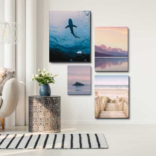 Living room Gallery Wall Art | Free USA Shipping | WallArt.Biz